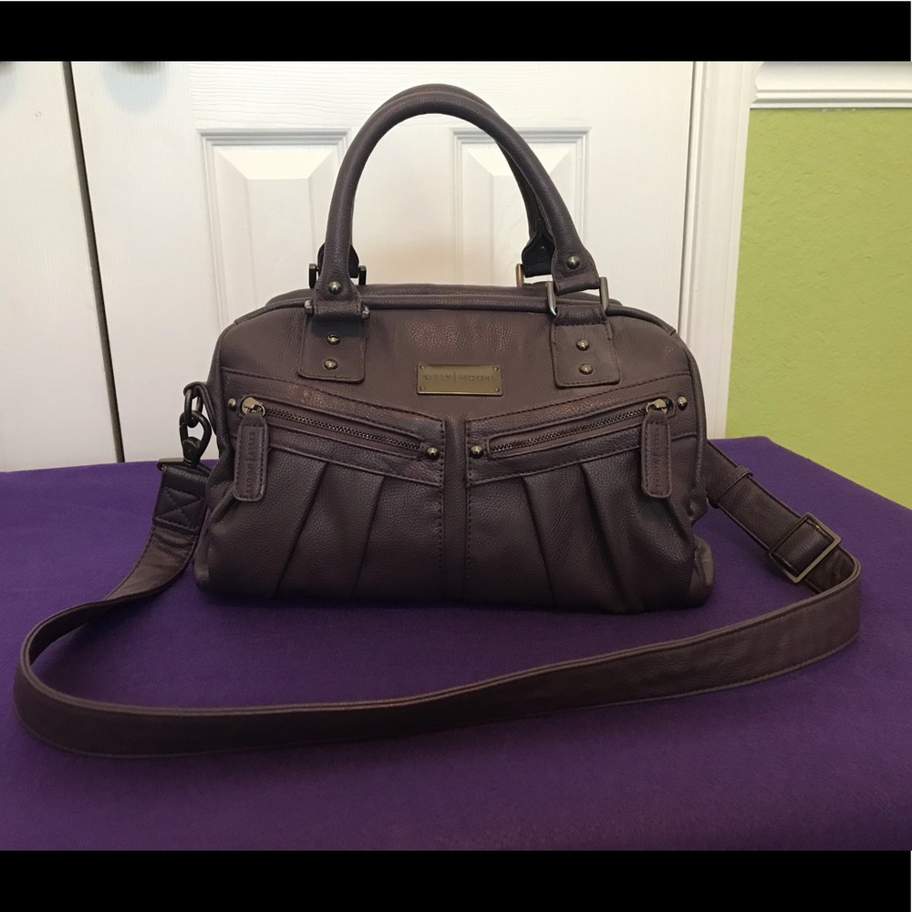 Kelly Moore Camera Bag Purse - Purple